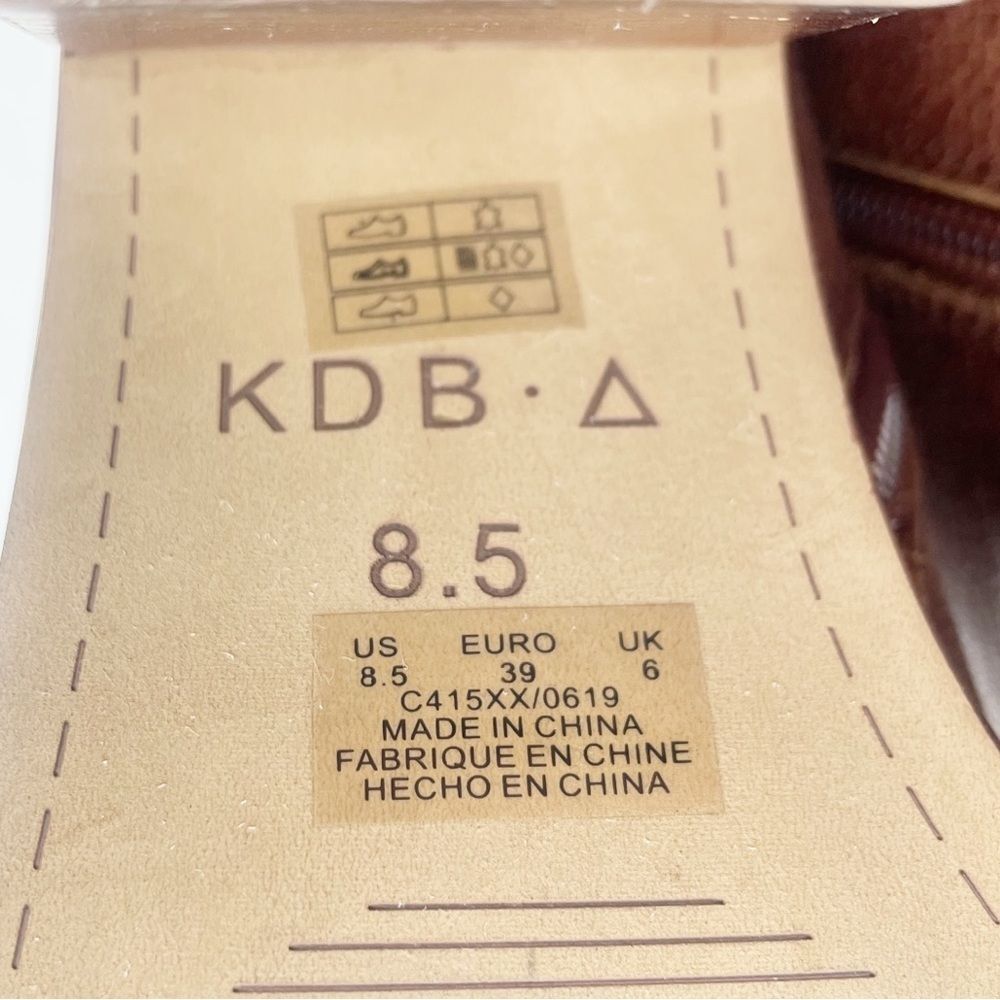 KDB Kelsi Dagger Brooklyn Watchman Booties Brown … - image 11